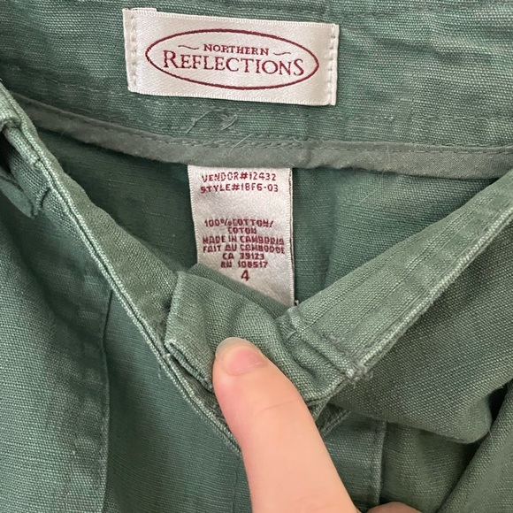 Green Khaki maxi skirt cottage core 💚 - Picture 4 of 4